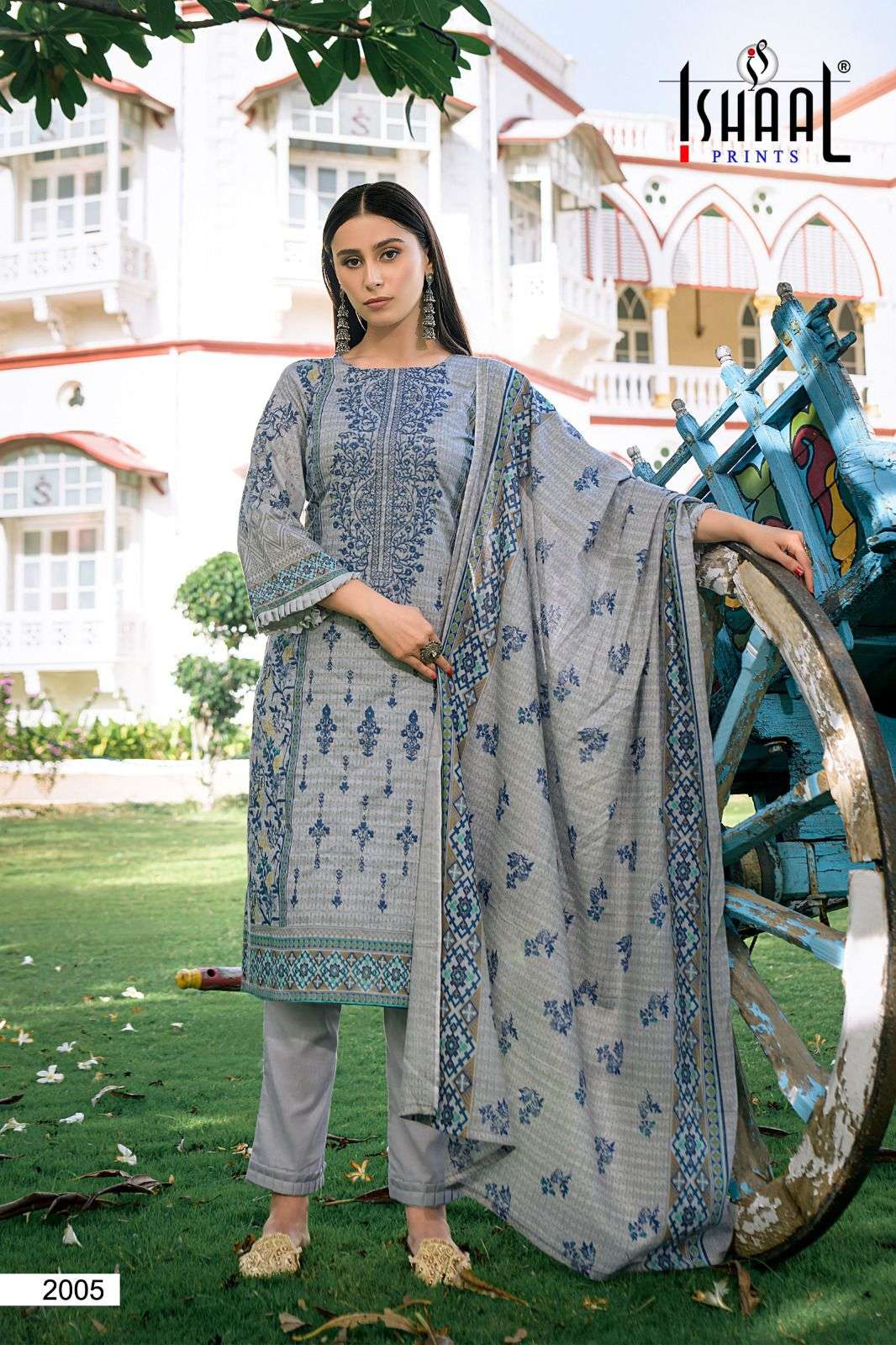 ISHAAL PRINTS EMBROIDERED LAWN VOL 2