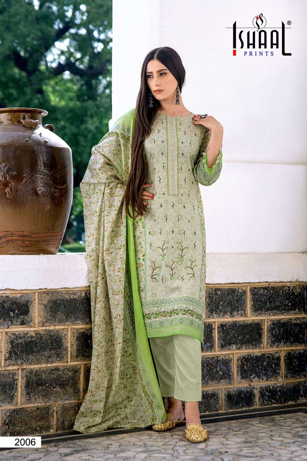 ISHAAL PRINTS EMBROIDERED LAWN VOL 2