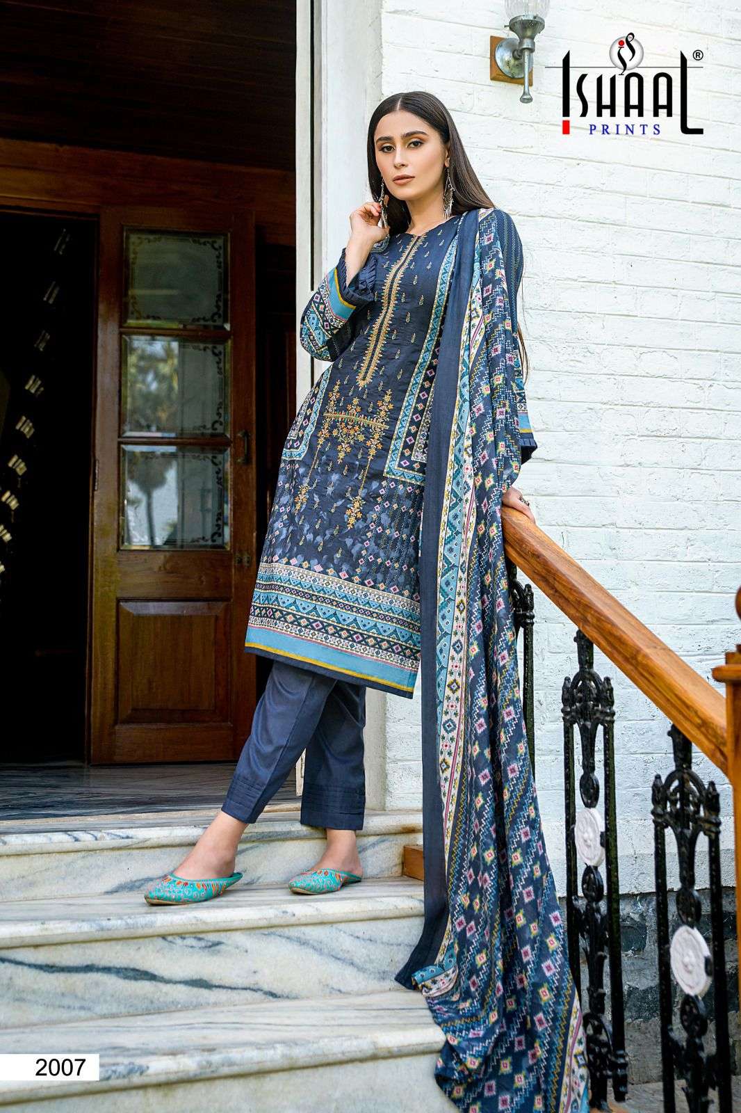 ISHAAL PRINTS EMBROIDERED LAWN VOL 2