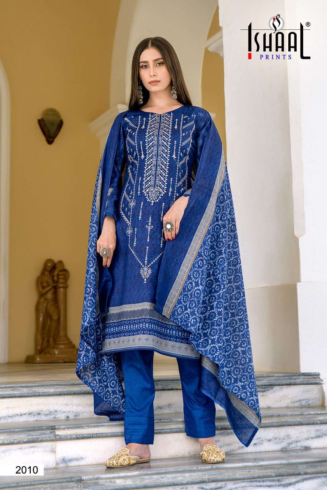 ISHAAL PRINTS EMBROIDERED LAWN VOL 2