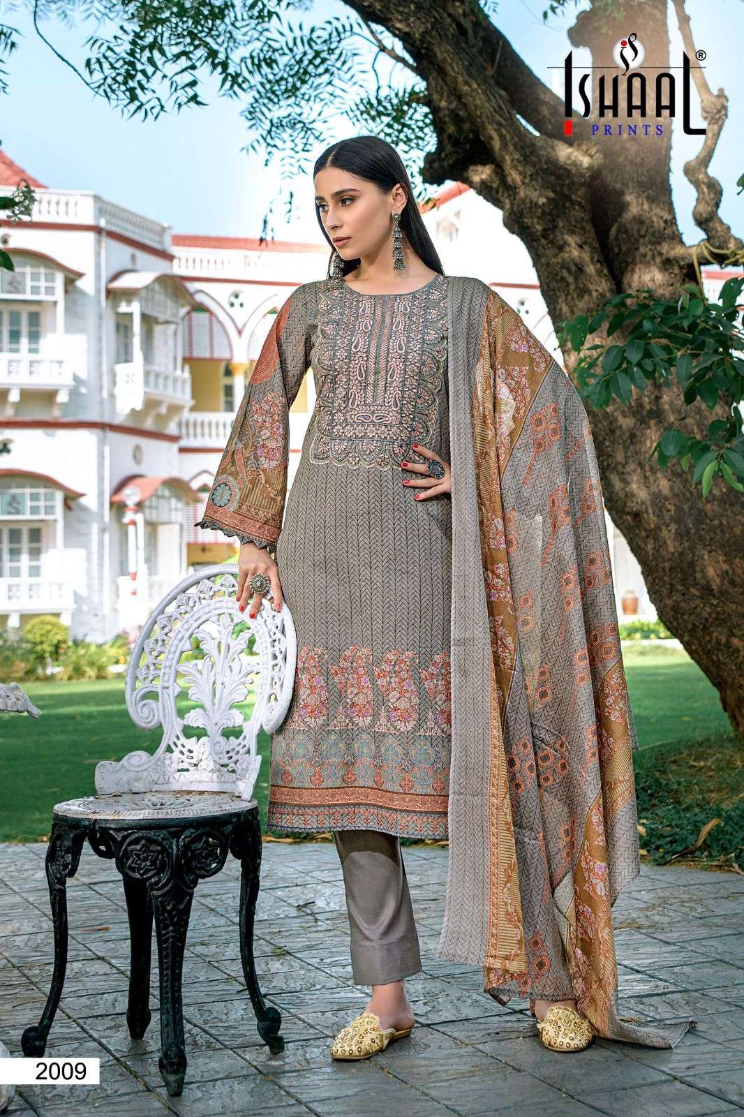 ISHAAL PRINTS EMBROIDERED LAWN VOL 2