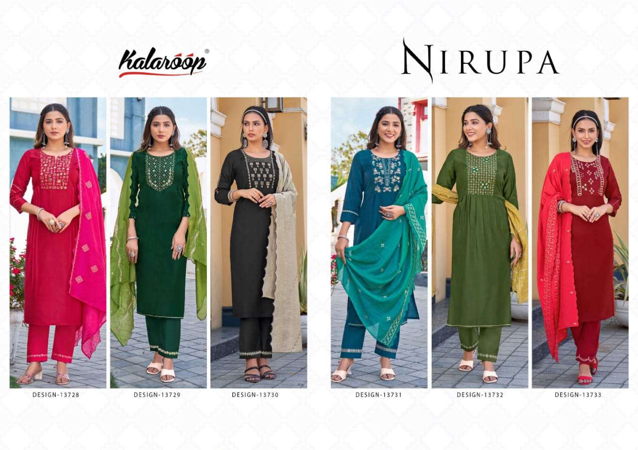 KALAROOP KAJREE FASHION NIRUPA