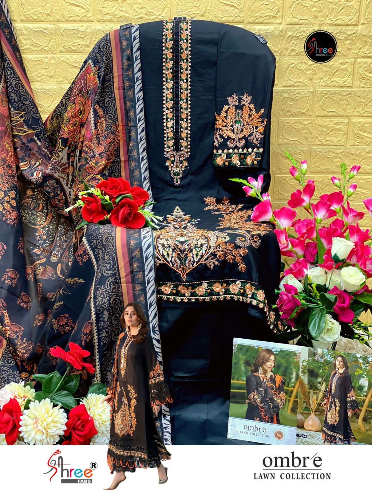 SHREE FABS OMBRE LAWN COLLECTION