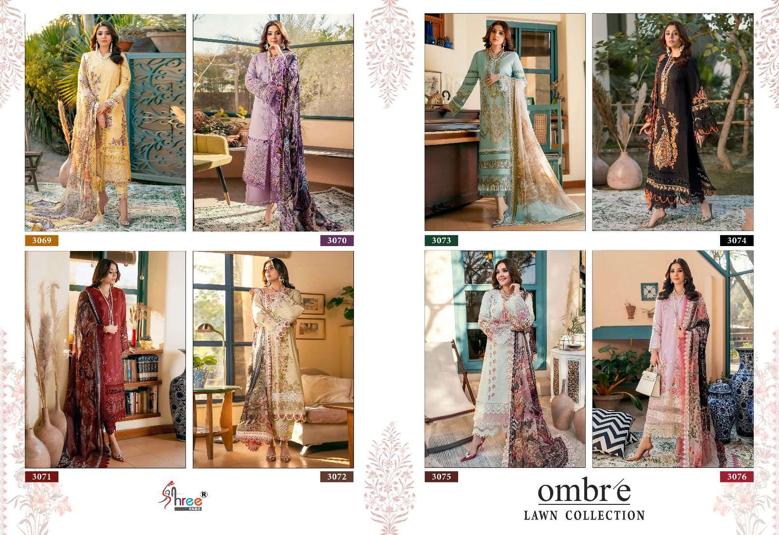 SHREE FABS OMBRE LAWN COLLECTION