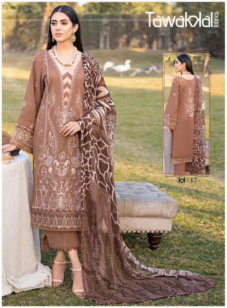 TAWAKKAL FABRICS MEHROZ  LUXURY HEAVY COTTON COLLECTION VOL 2
