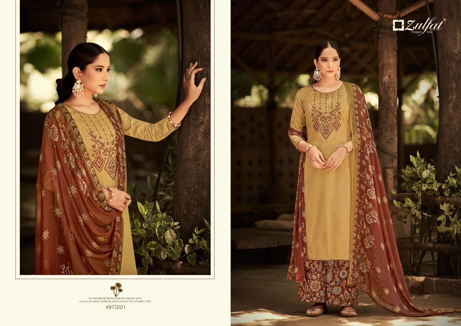 ZULFAT DESIGNER SUITS DAMINI VOL 2