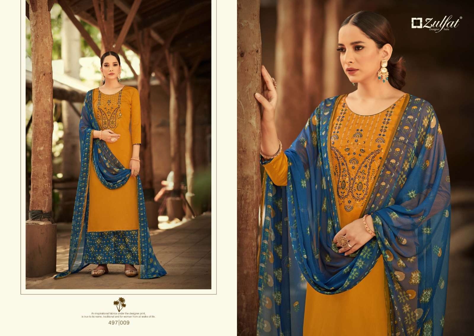 ZULFAT DESIGNER SUITS DAMINI VOL 2