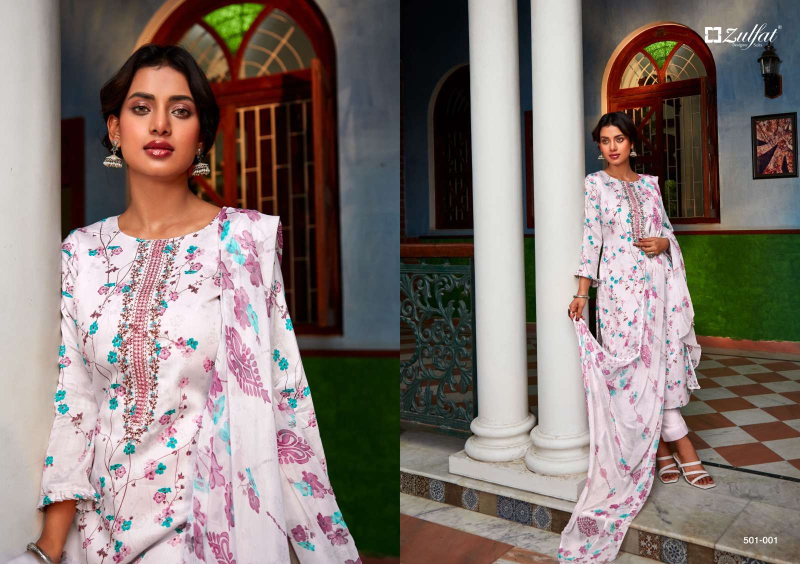 ZULFAT DESIGNER SUITS DILREET