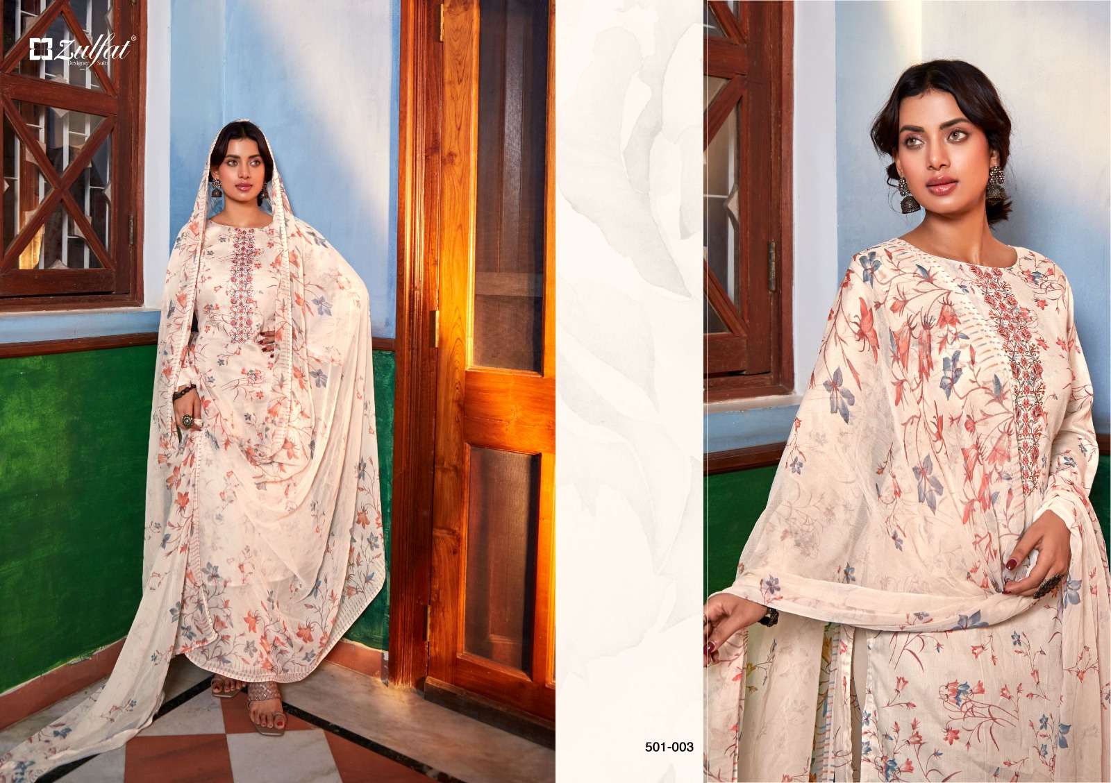 ZULFAT DESIGNER SUITS DILREET
