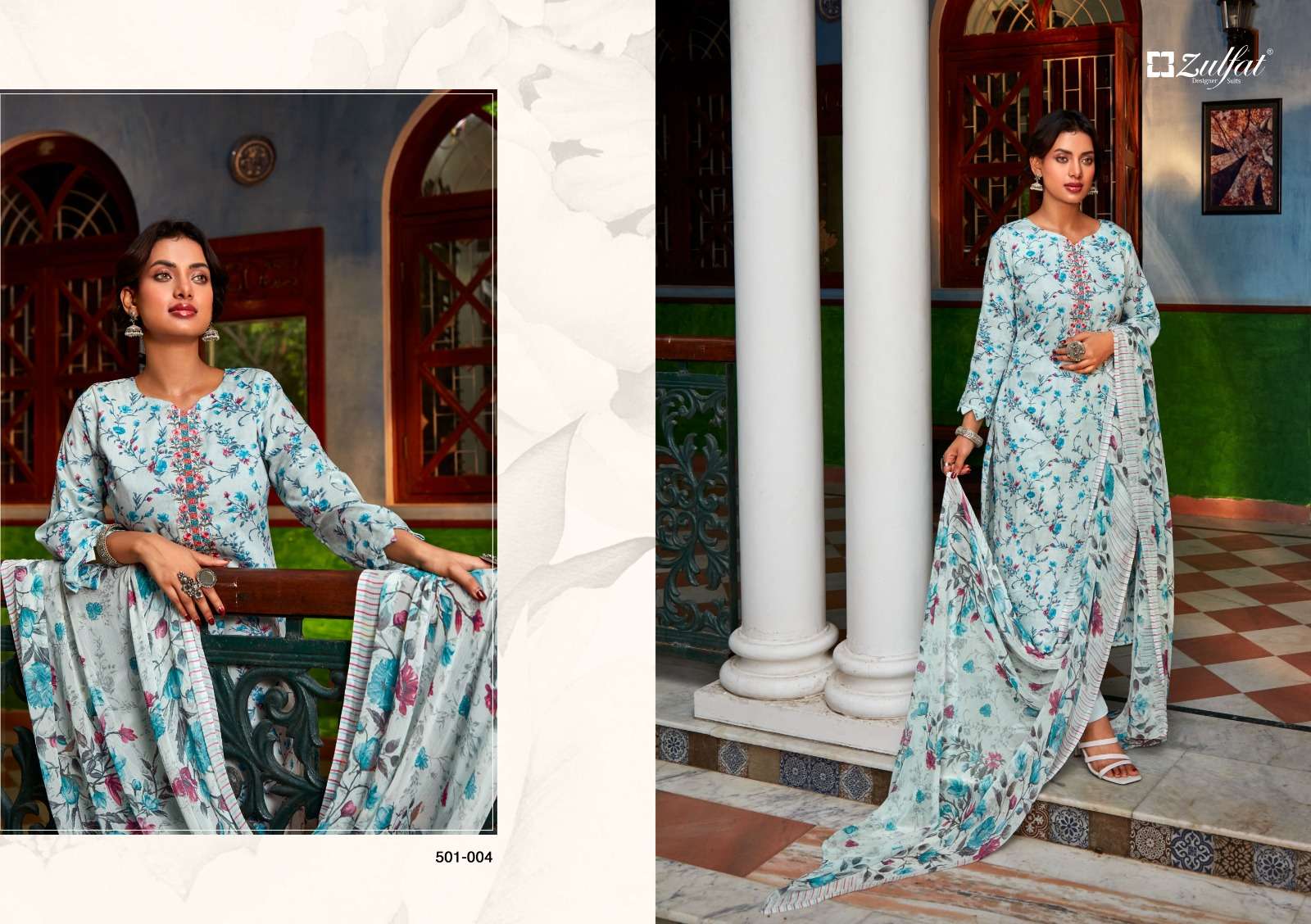 ZULFAT DESIGNER SUITS DILREET