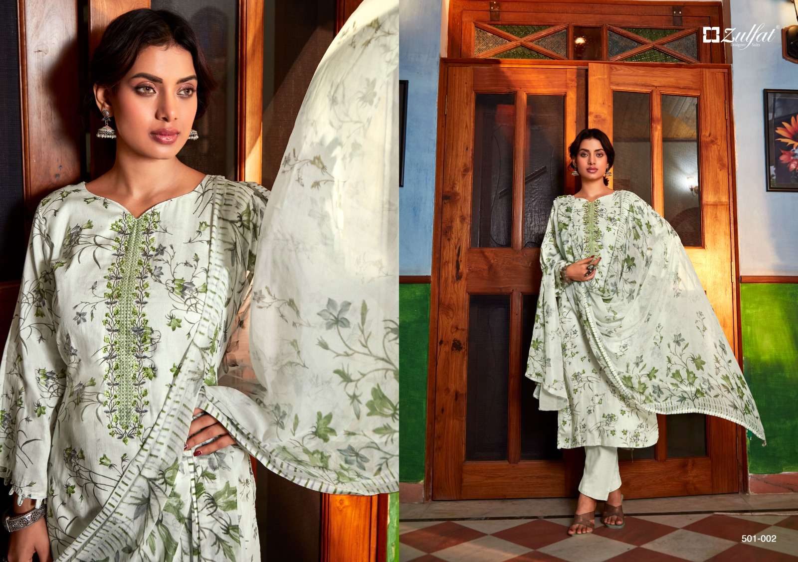 ZULFAT DESIGNER SUITS DILREET