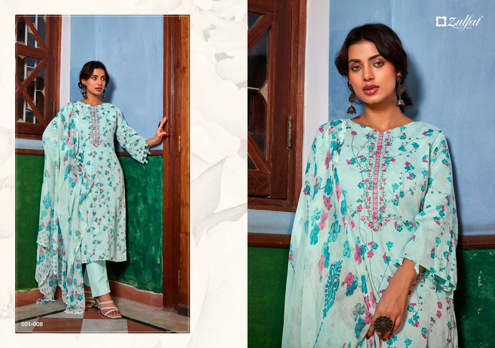 ZULFAT DESIGNER SUITS DILREET