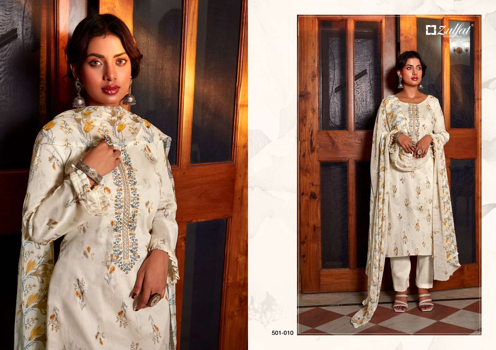 ZULFAT DESIGNER SUITS DILREET