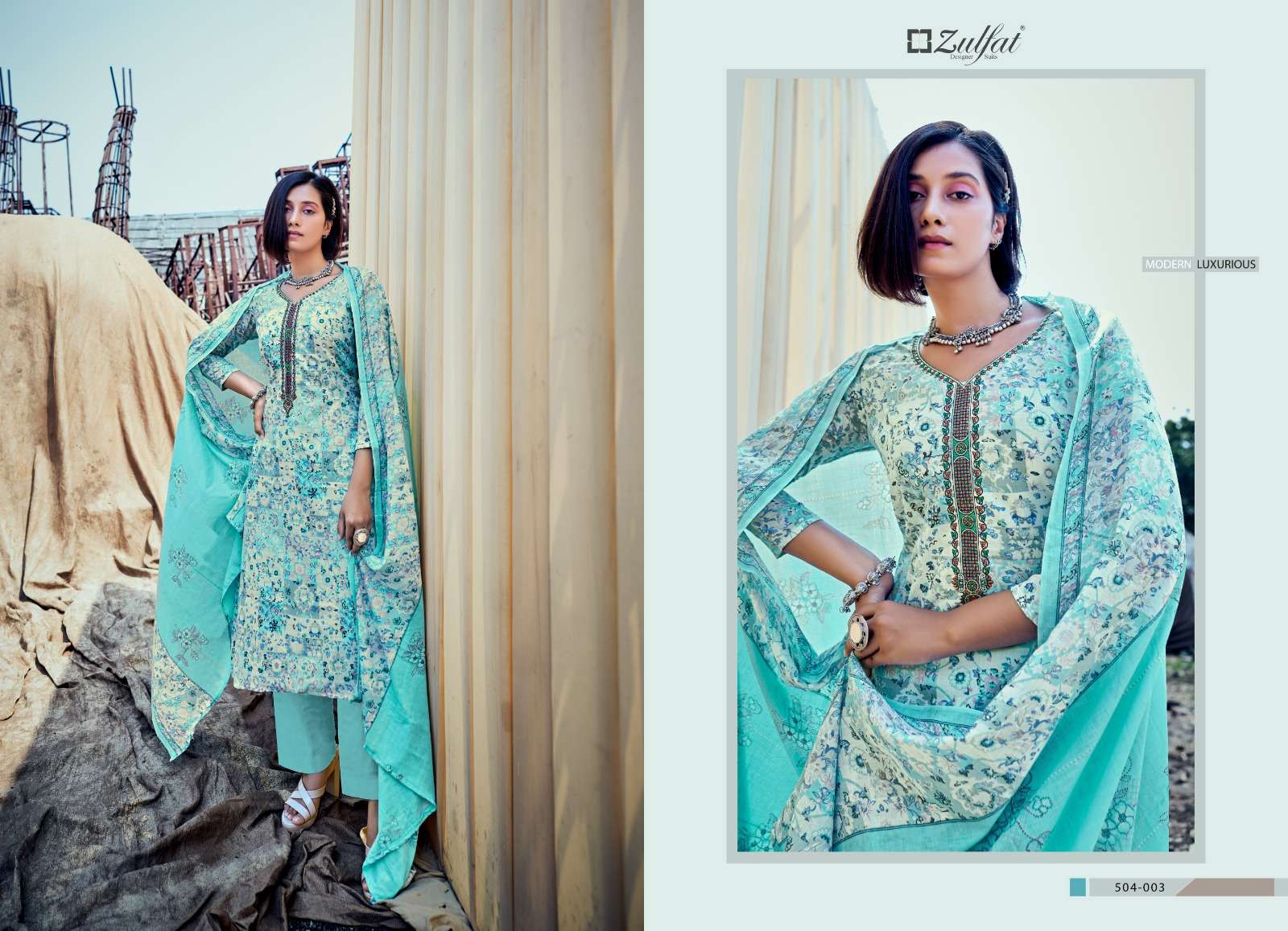 ZULFAT DESIGNER SUITS SUMMER CARNIVAL 