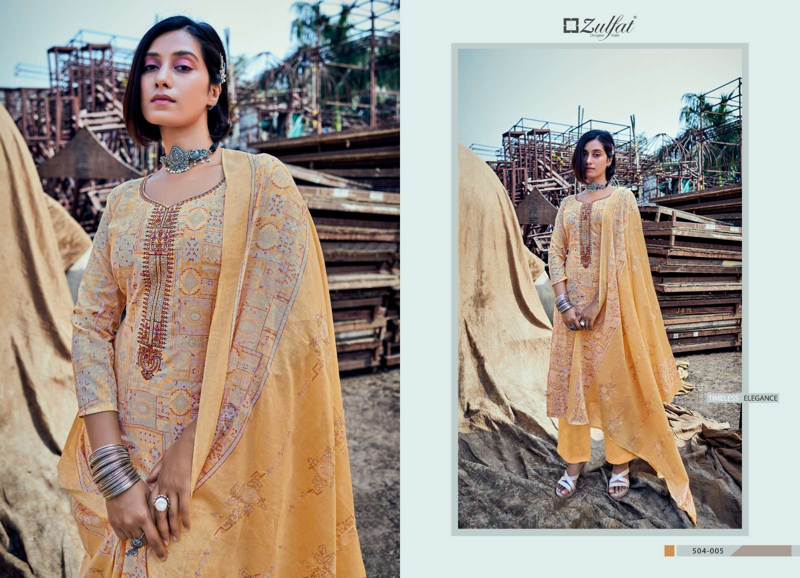 ZULFAT DESIGNER SUITS SUMMER CARNIVAL 