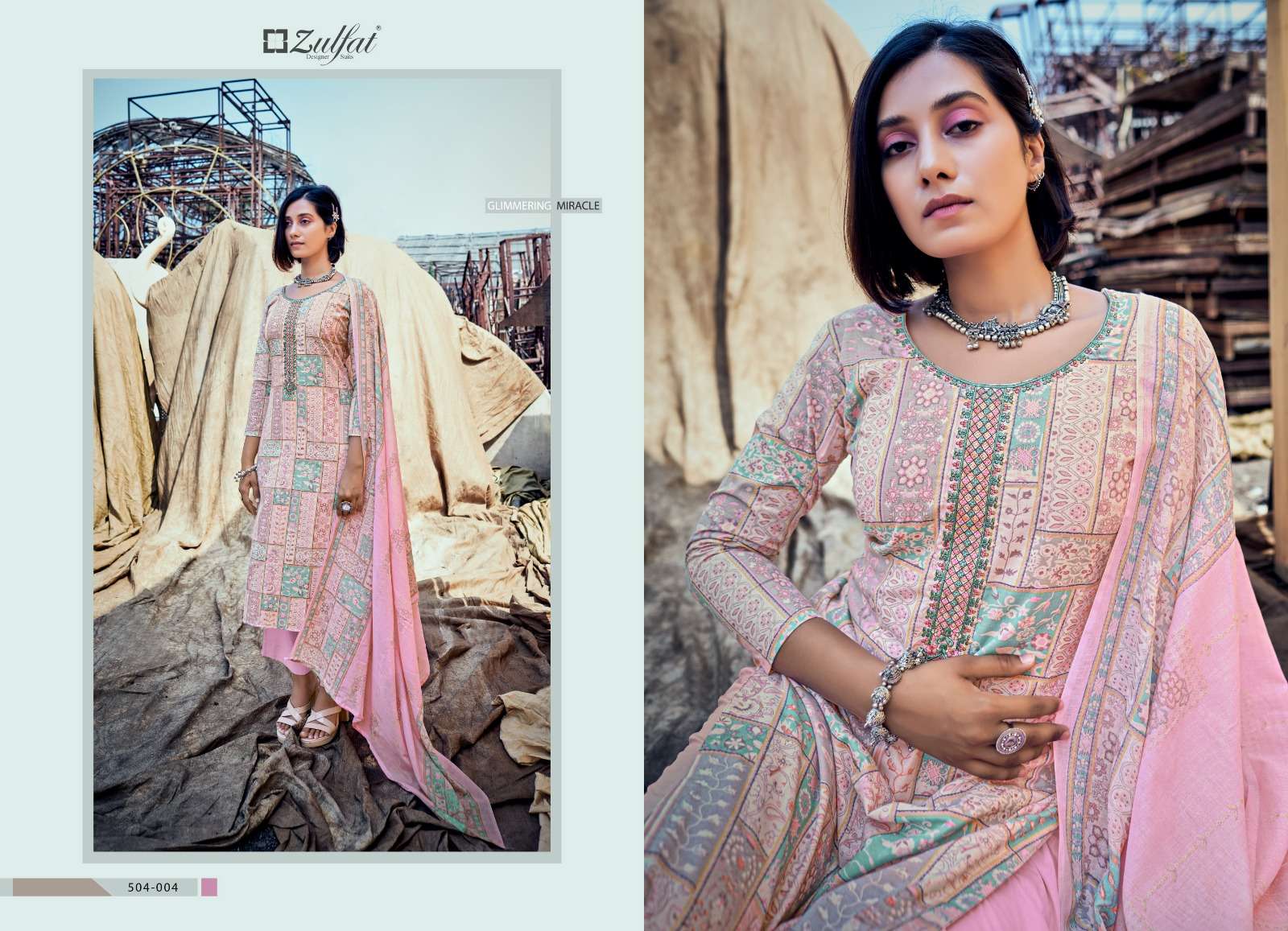 ZULFAT DESIGNER SUITS SUMMER CARNIVAL 