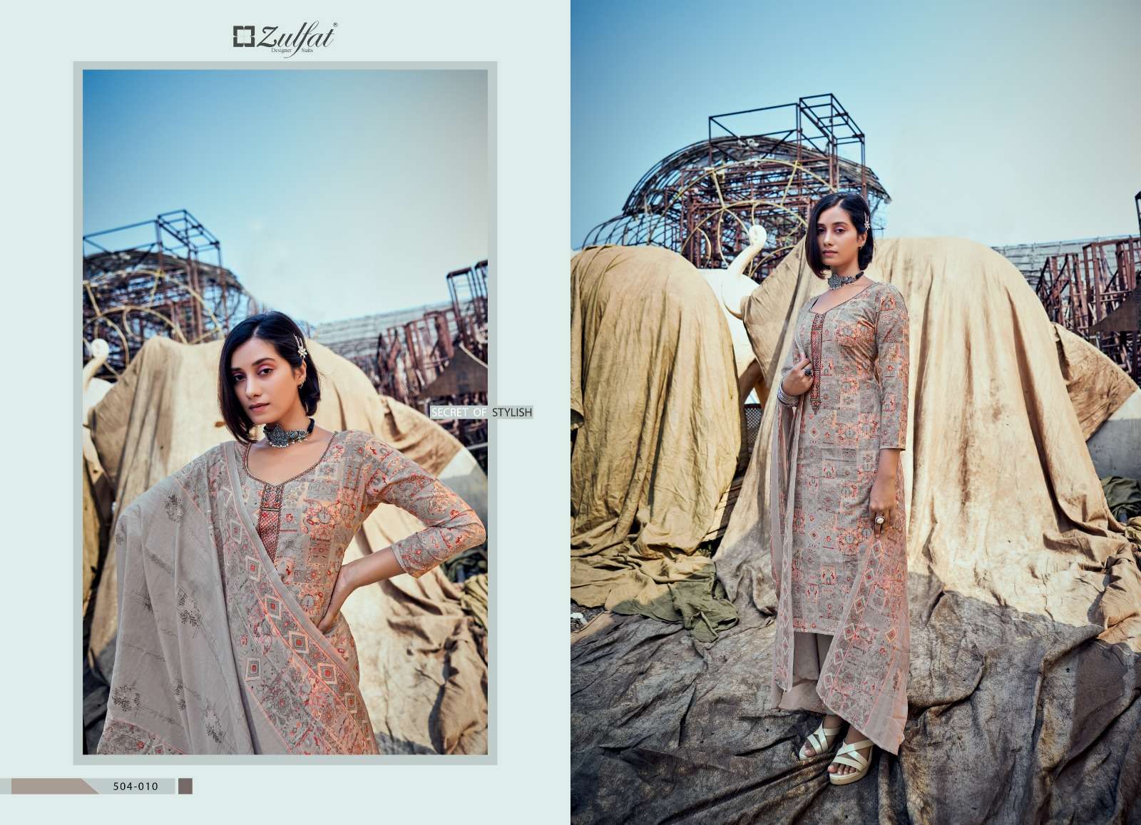 ZULFAT DESIGNER SUITS SUMMER CARNIVAL 