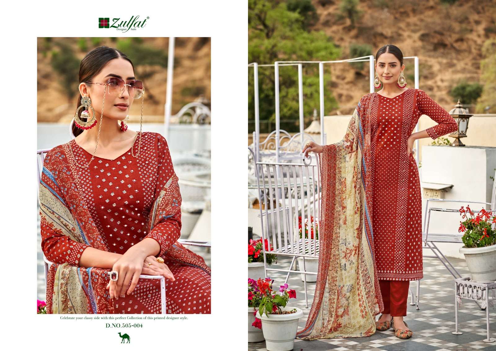 ZULFAT DESIGNER SUITS TAMANNA VOL 