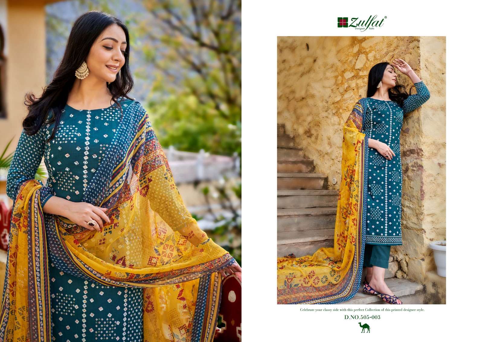 ZULFAT DESIGNER SUITS TAMANNA VOL 