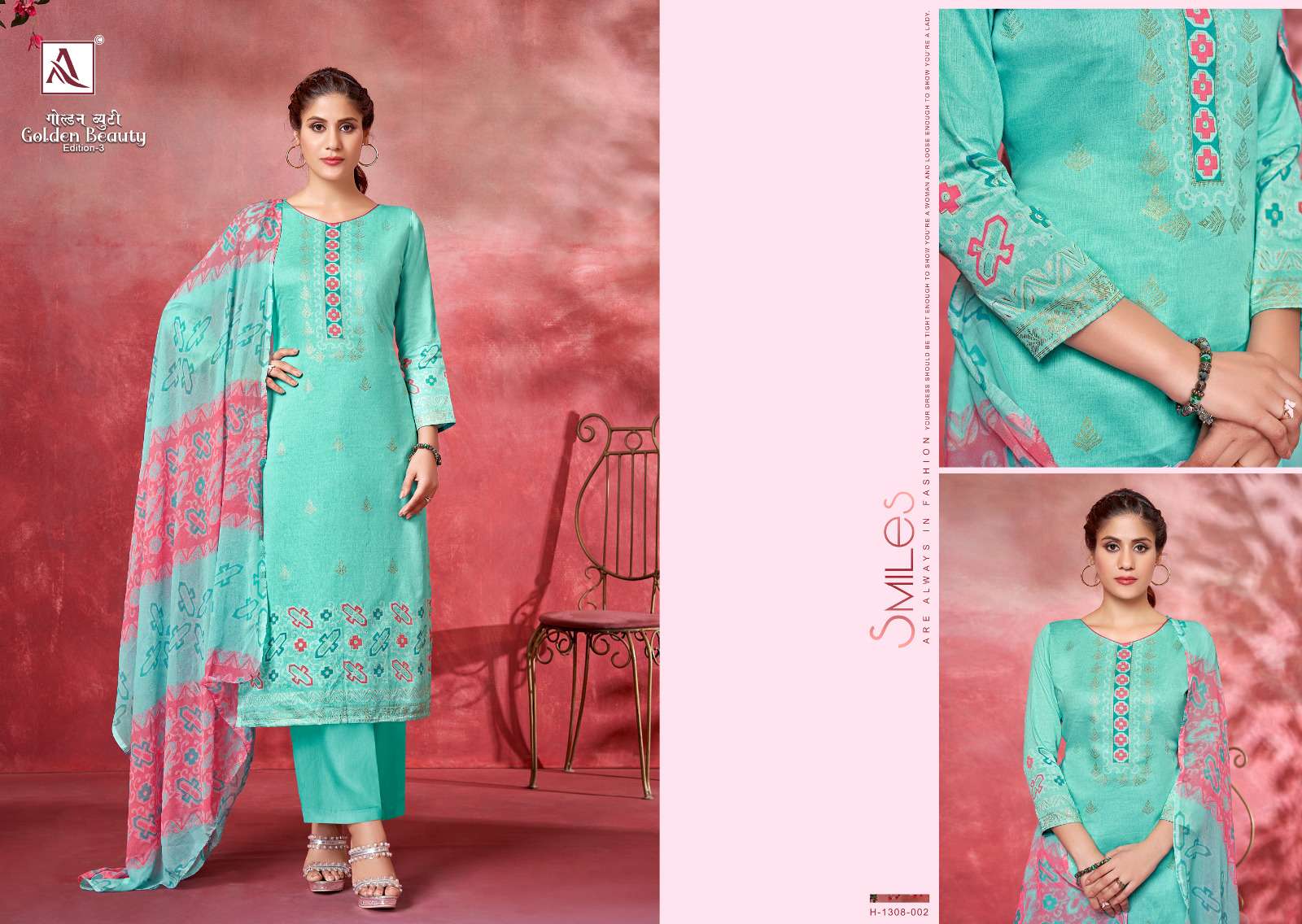 ALOK SUITS GOLDEN BEAUTY EDITION VOL 3