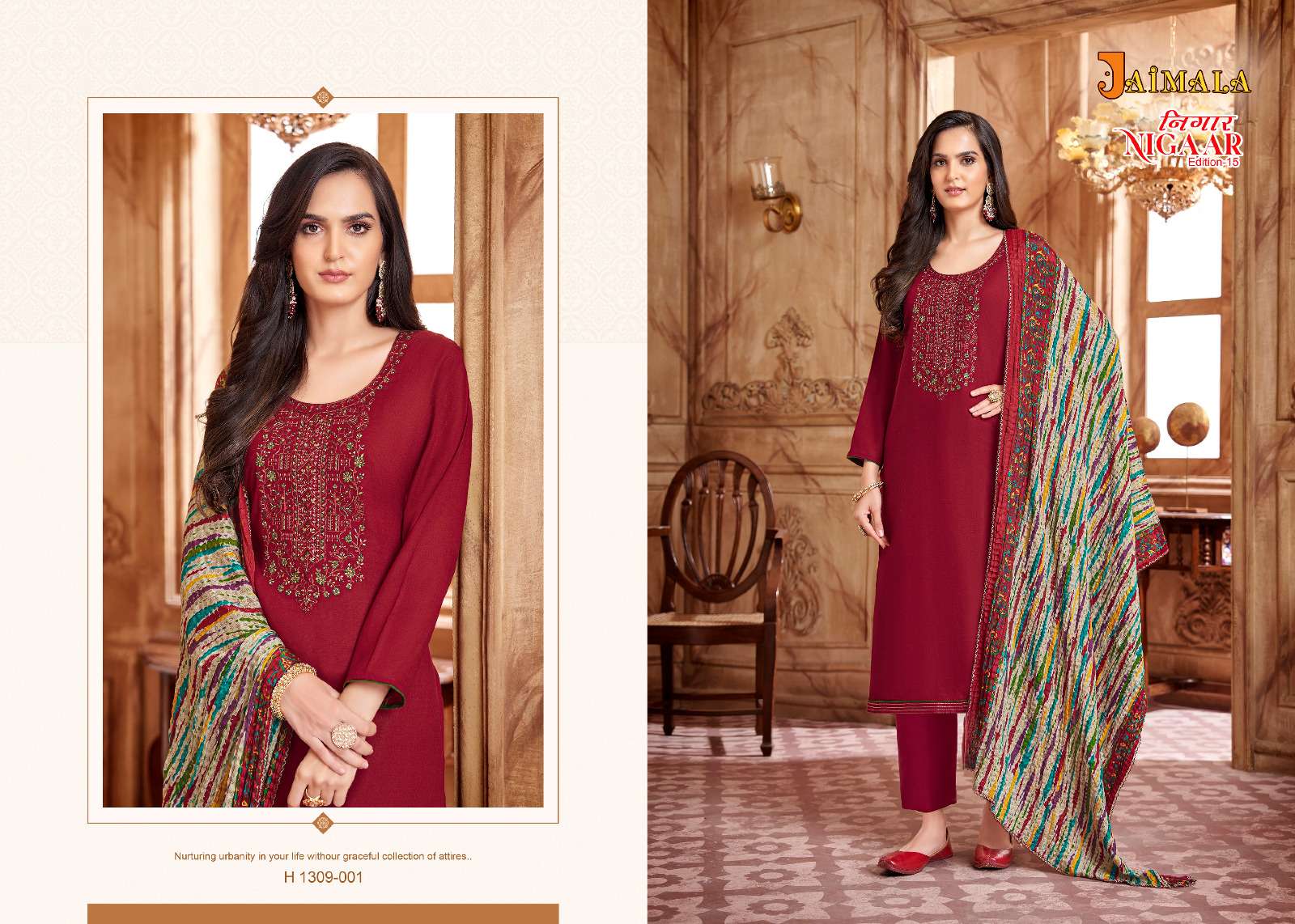 ALOK SUITS JAIMALA NIGAAR VOL 15