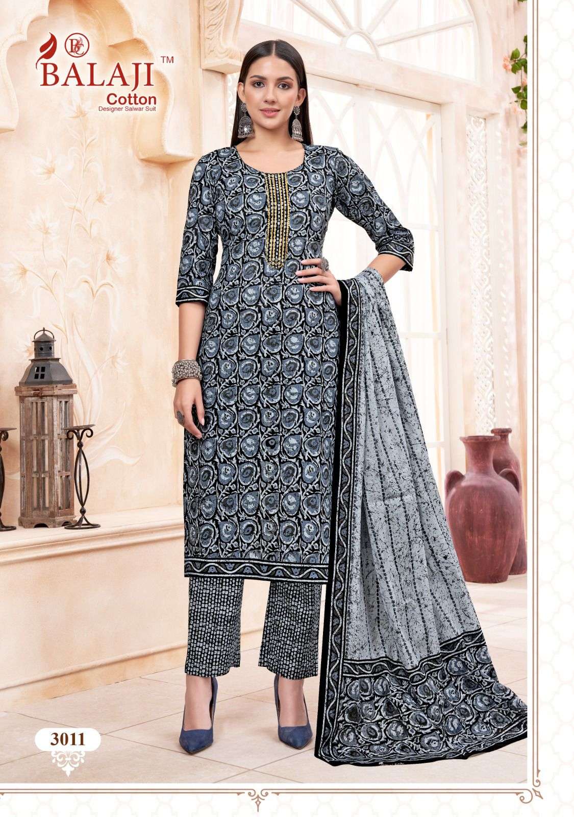 BALAJI COTTON BATIK ART WORK VOL 3 