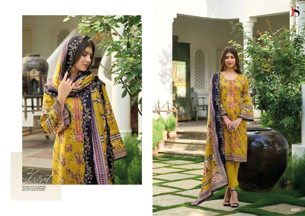 DEEPSY SUITS BIN SAEED LAWN COLLECTION VOL 4