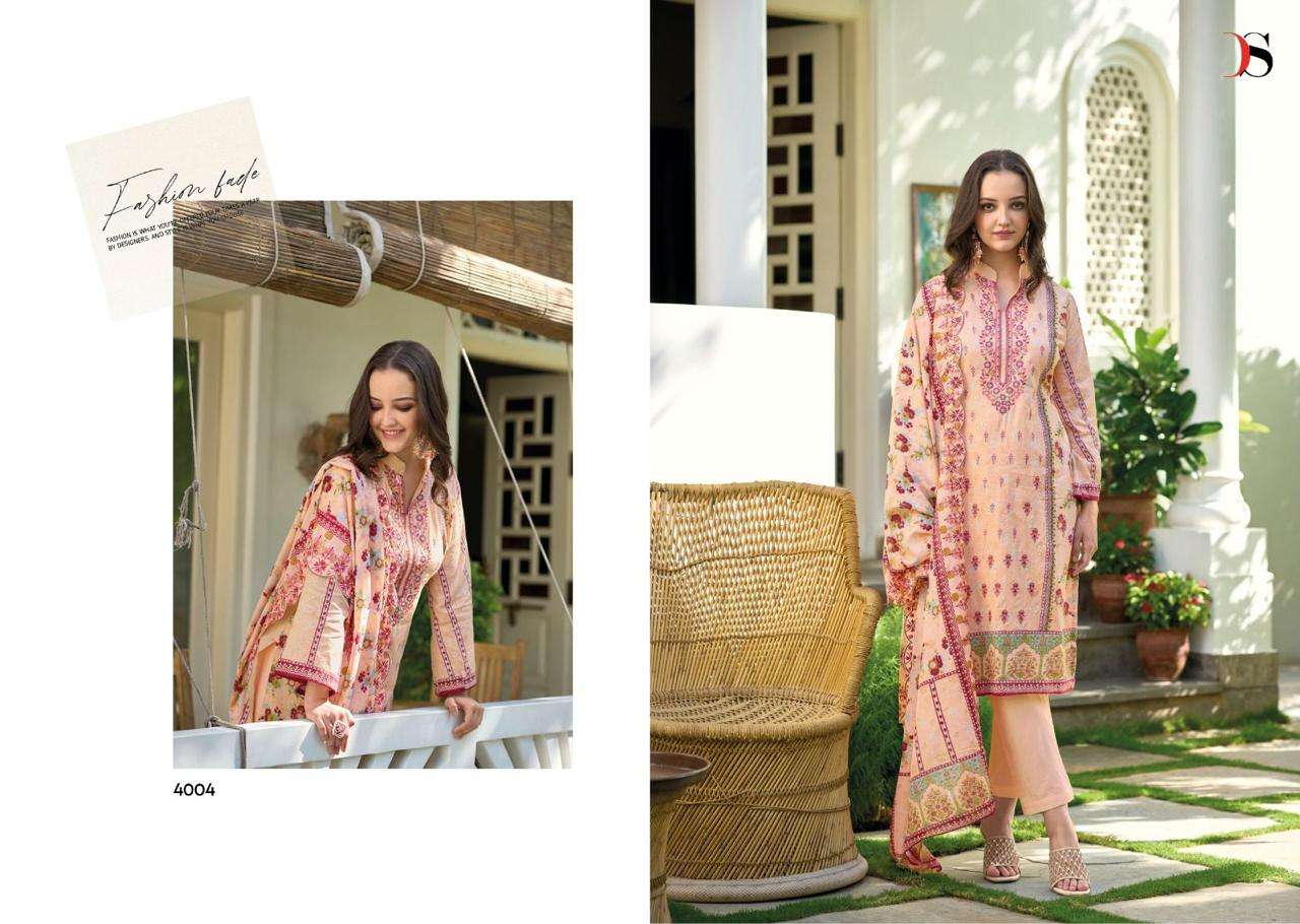 DEEPSY SUITS BIN SAEED LAWN COLLECTION VOL 4