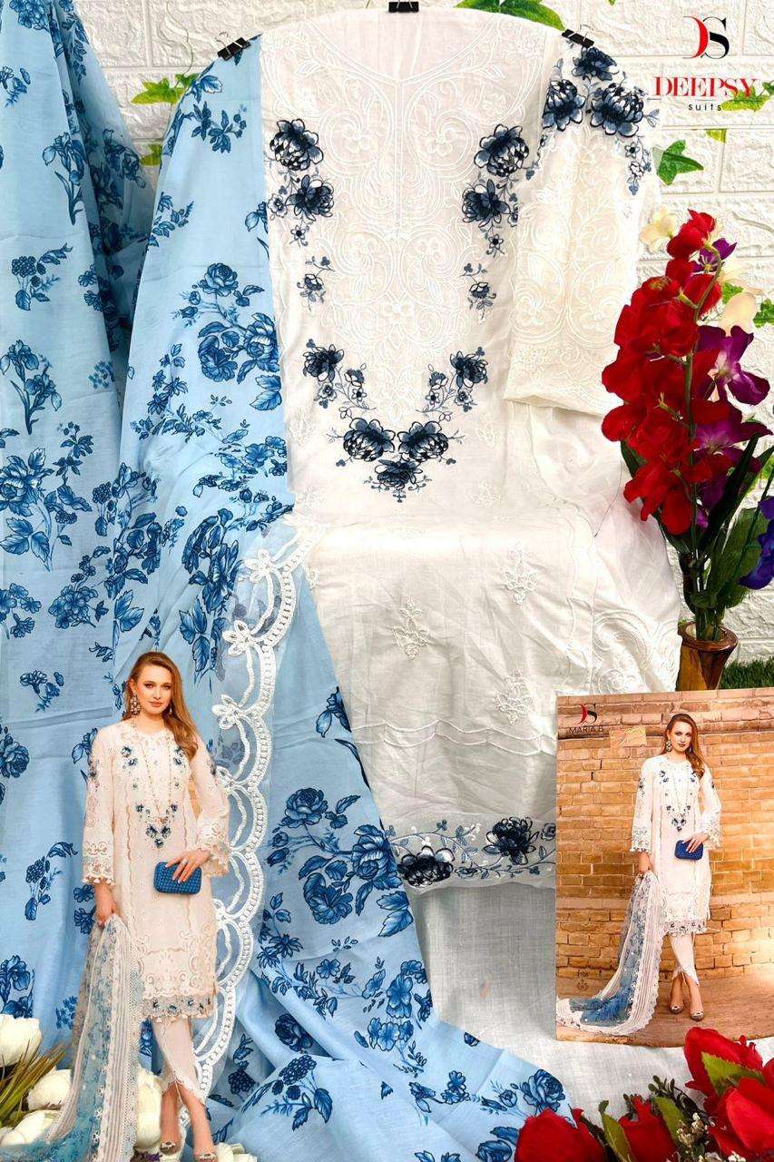 DEEPSY SUITS MARIA B LAWN 23 VOL 2  D NO 3108