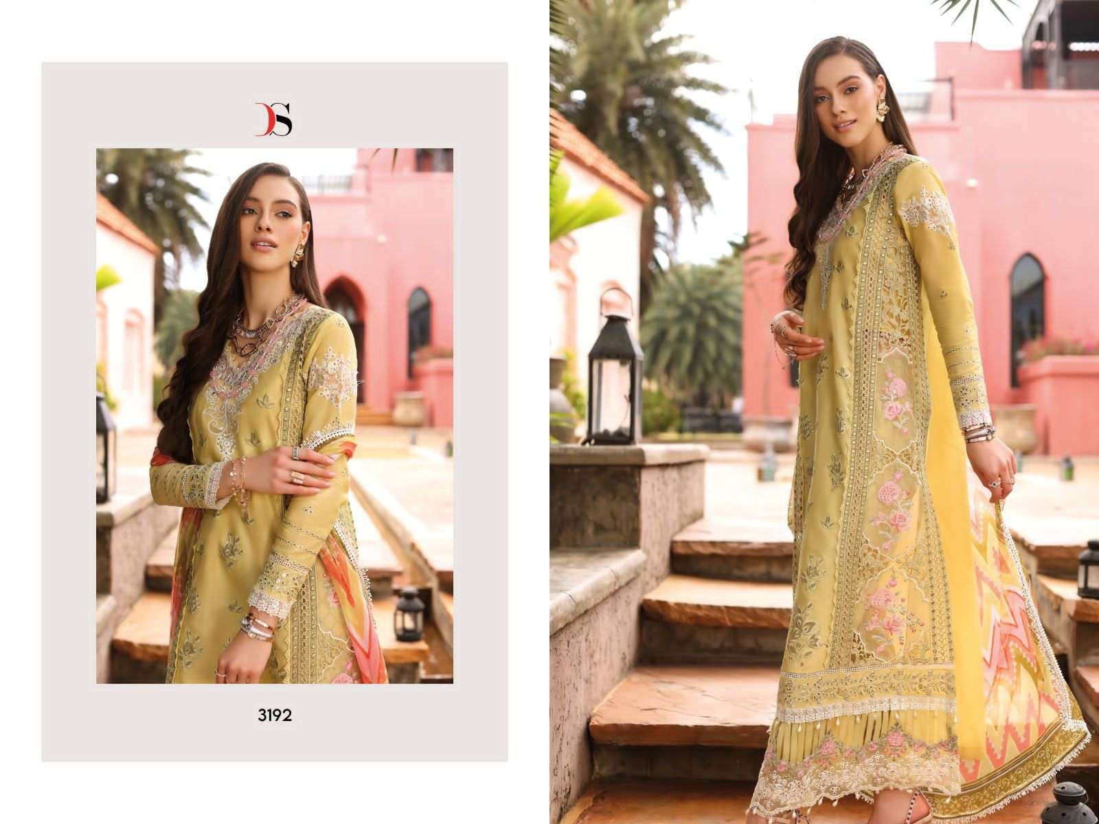 DEEPSY SUITS NOOR LUXURY CHIKANKARI LAWN 23 