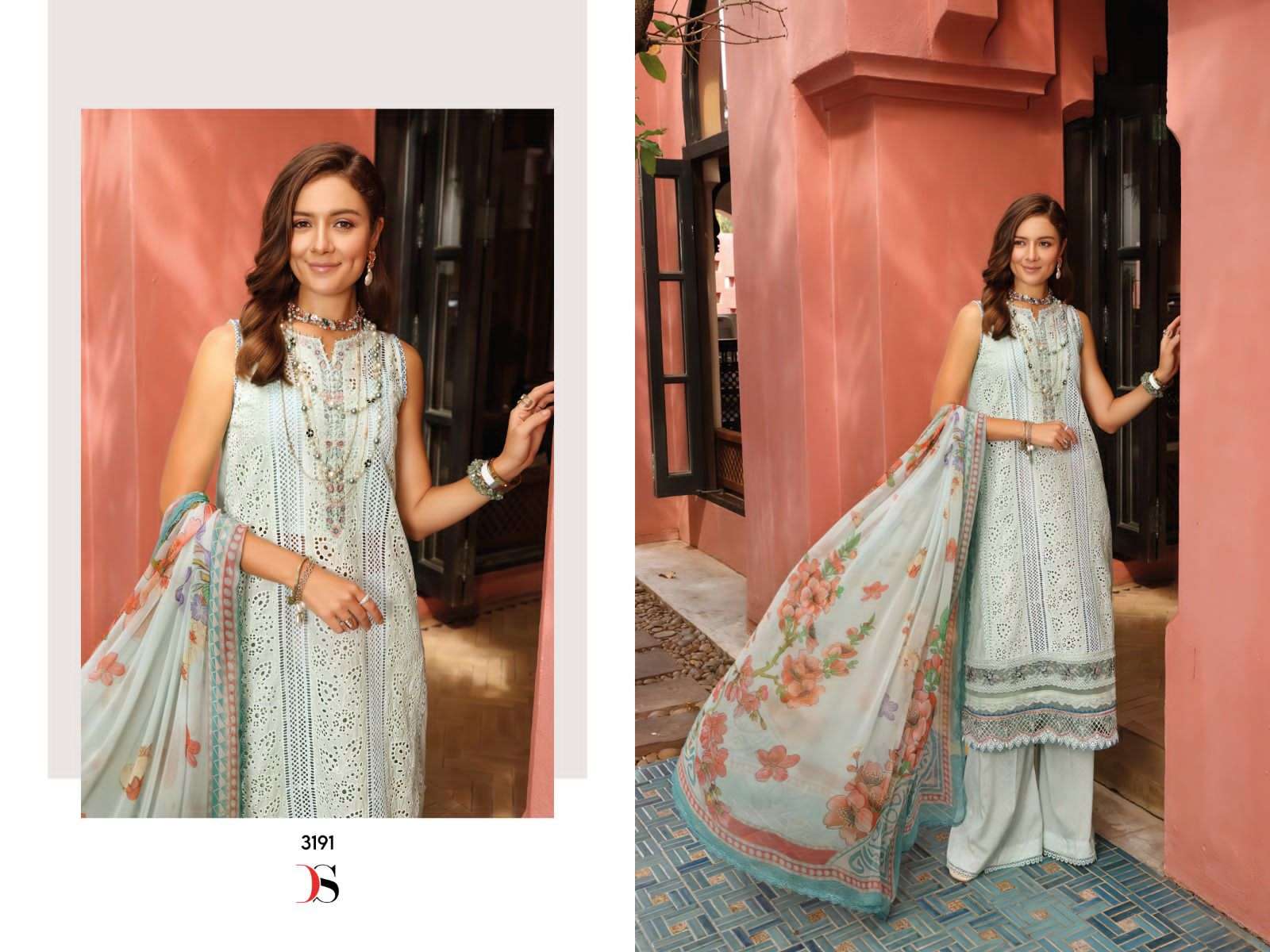 DEEPSY SUITS NOOR LUXURY CHIKANKARI LAWN 23 