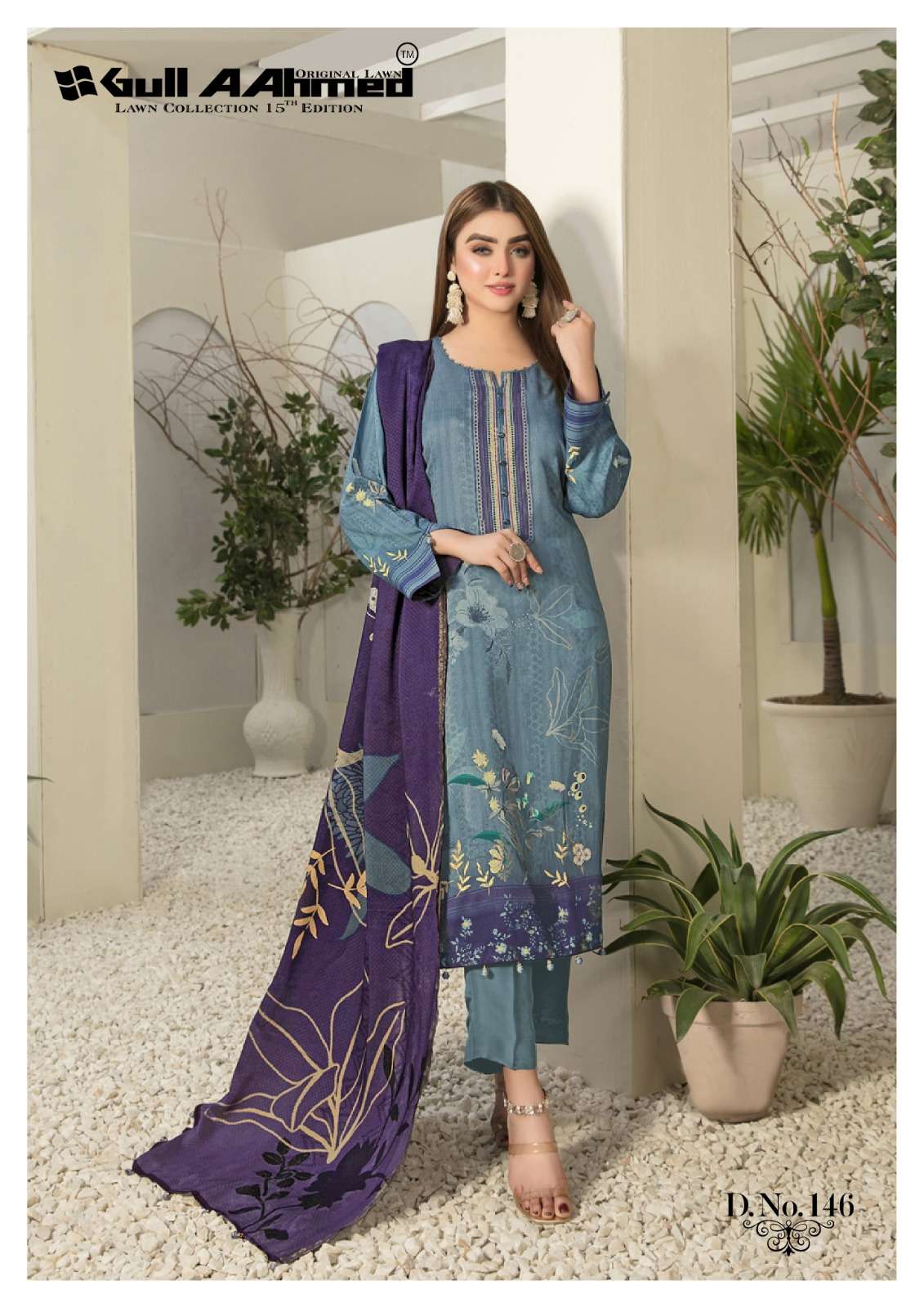 GULL AAHMED LAWN COLLECTION VOL 15