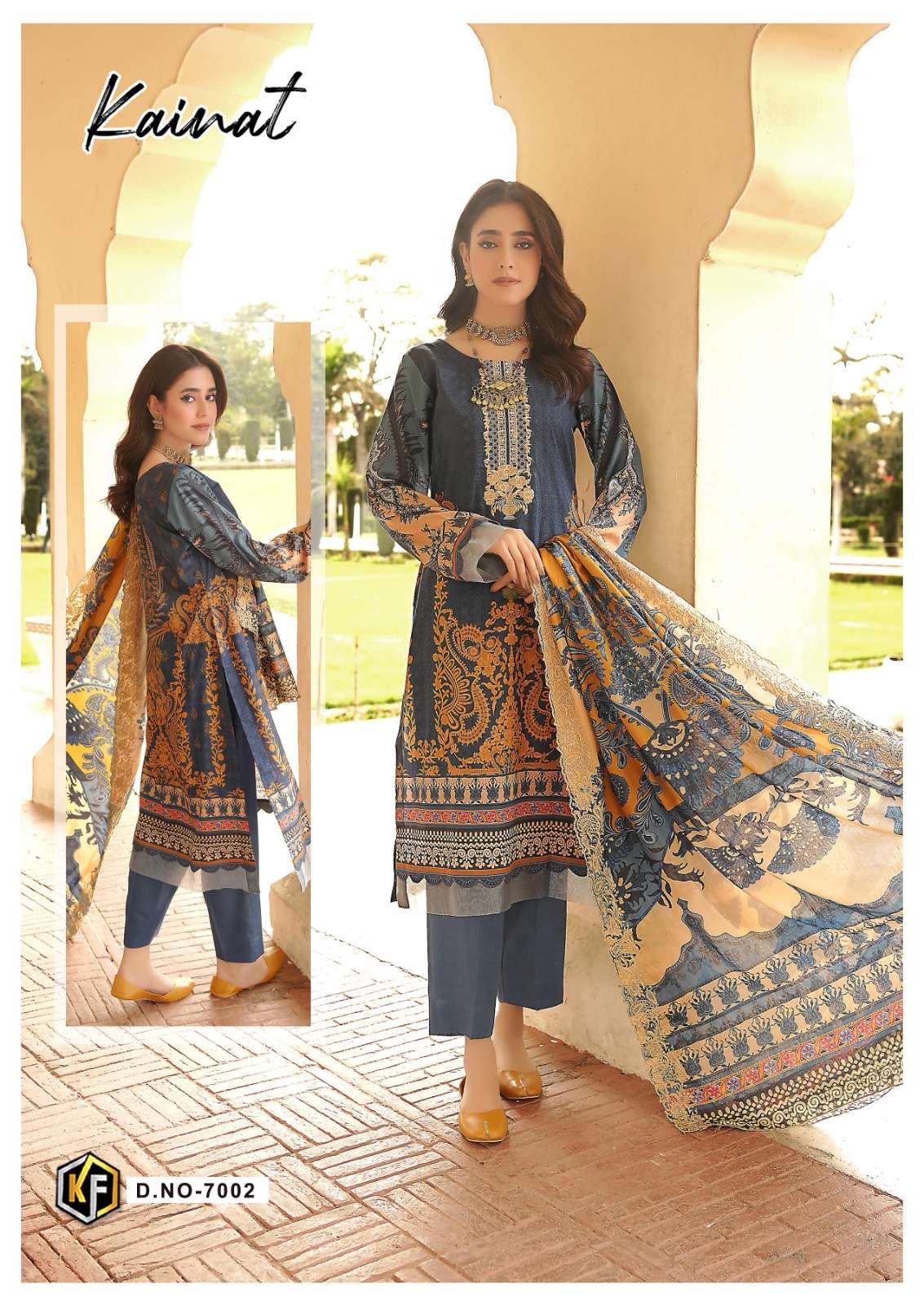 KEVAL FAB KAINAT LUXURY LAWN COLLECTION VOL 7 