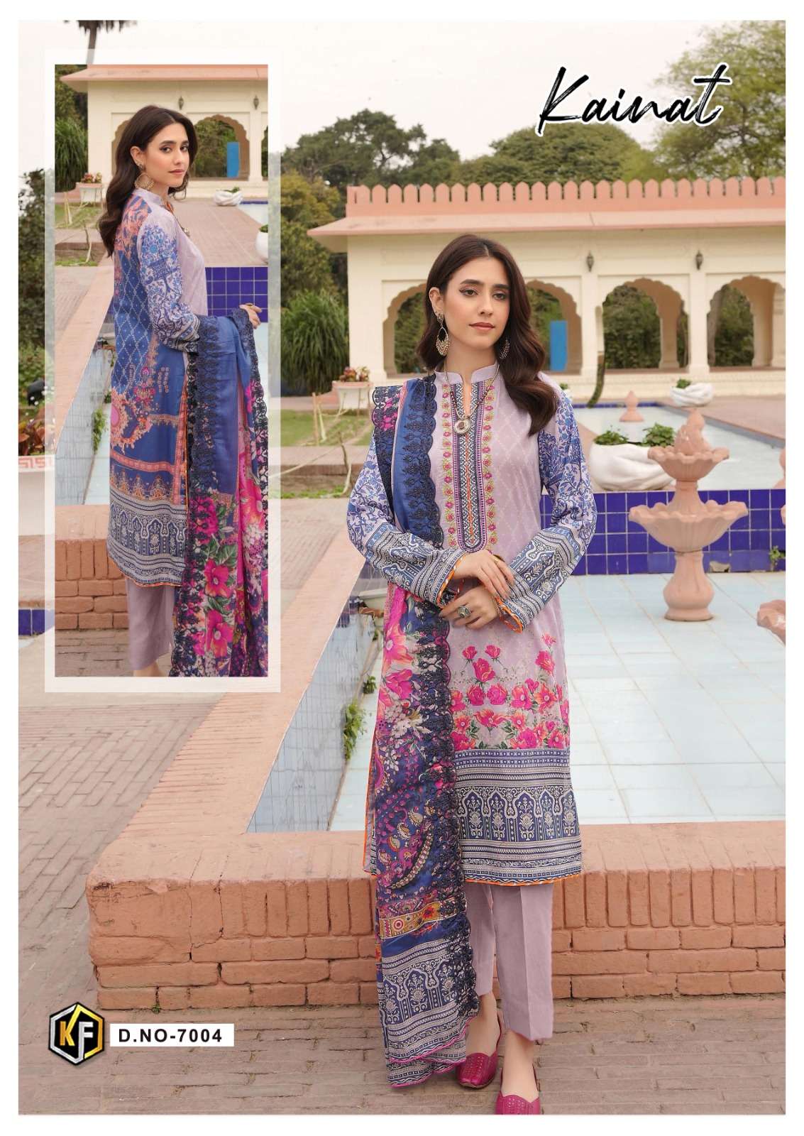 KEVAL FAB KAINAT LUXURY LAWN COLLECTION VOL 7 