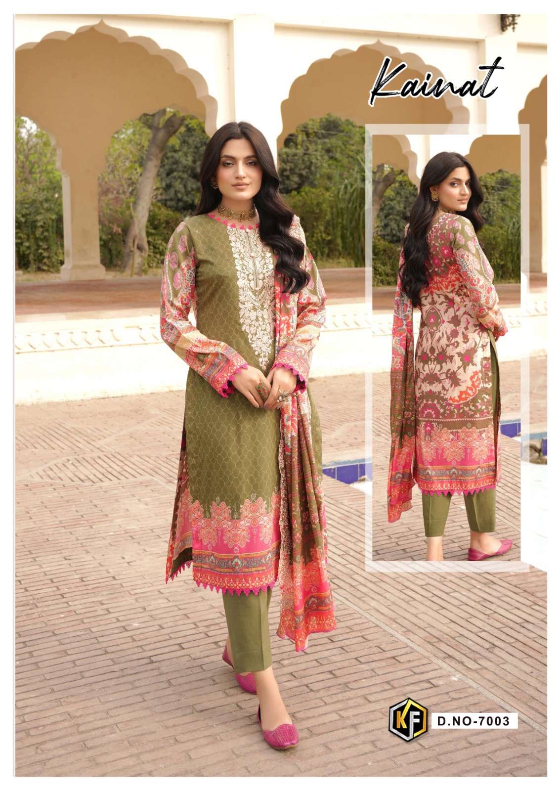 KEVAL FAB KAINAT LUXURY LAWN COLLECTION VOL 7 