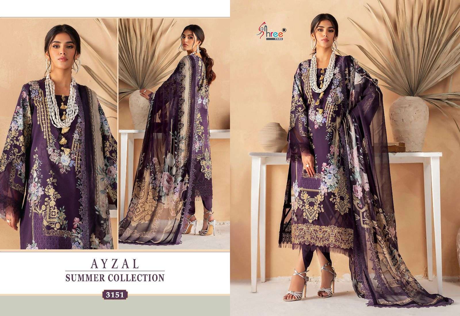 SHREE FABS AYZAL SUMMER COLLECTION
