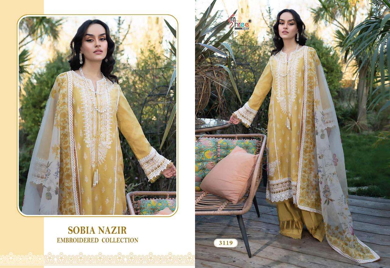 SHREE FABS SOBIA NAZIR EMBROIDERED COLLECTION