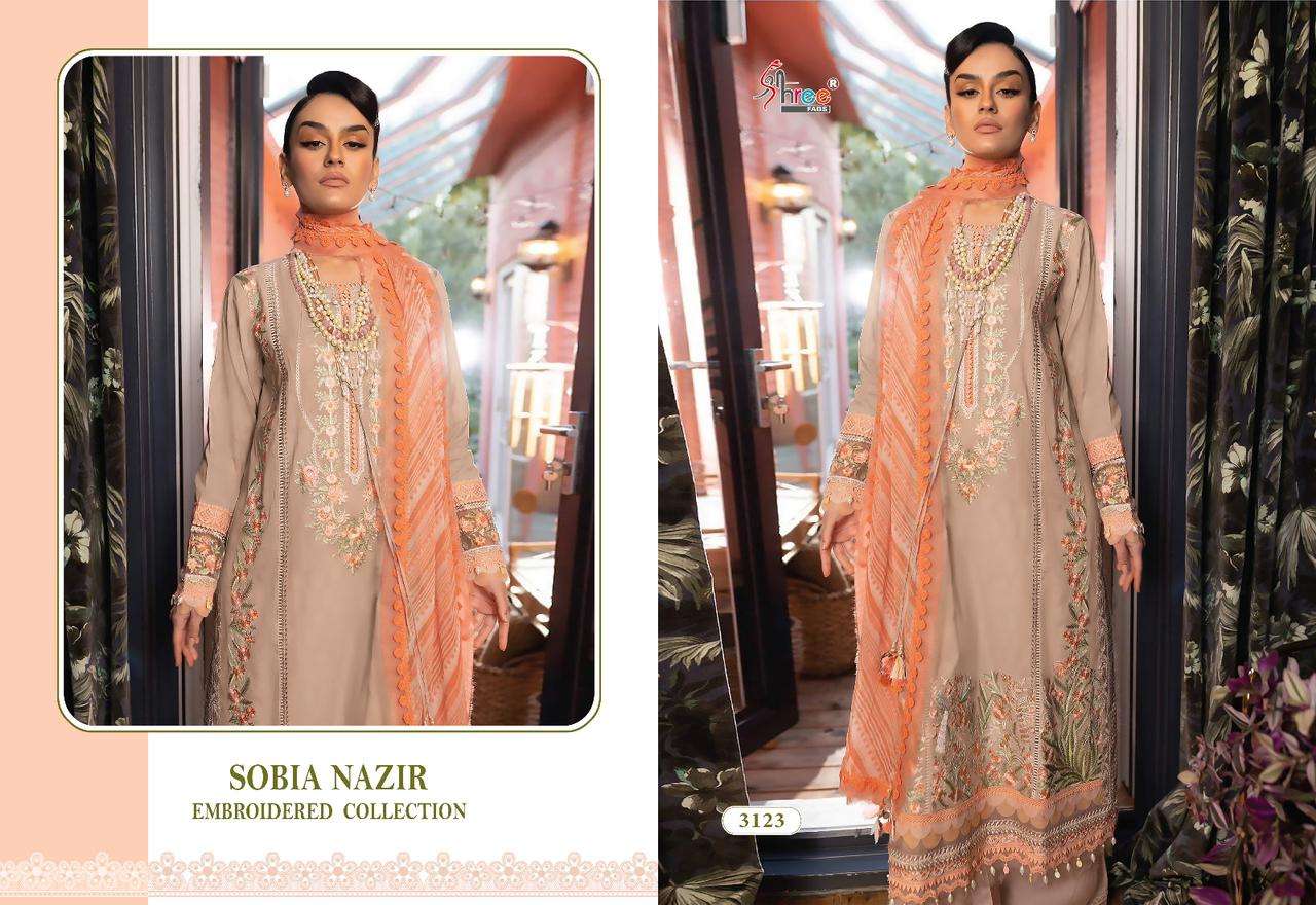 SHREE FABS SOBIA NAZIR EMBROIDERED COLLECTION