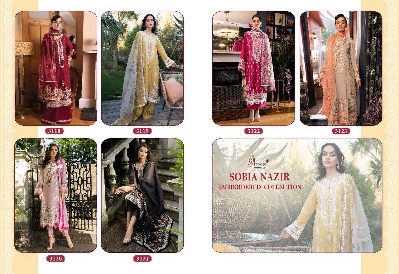 SHREE FABS SOBIA NAZIR EMBROIDERED COLLECTION