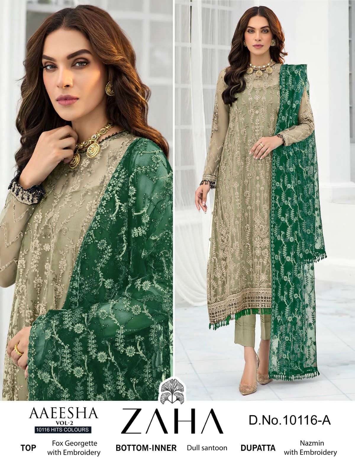 ZAHA AAEESHA VOL 2 HIT COLOURS