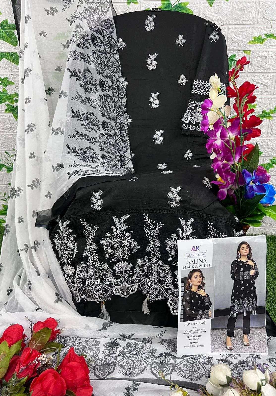 AL KHUSHBU SALINA BLACK & WHITE