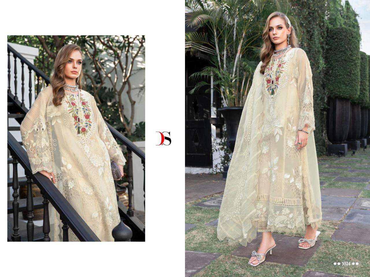 DEEPSY SUITS MARIA B EMBROIDERED LAWN 2023