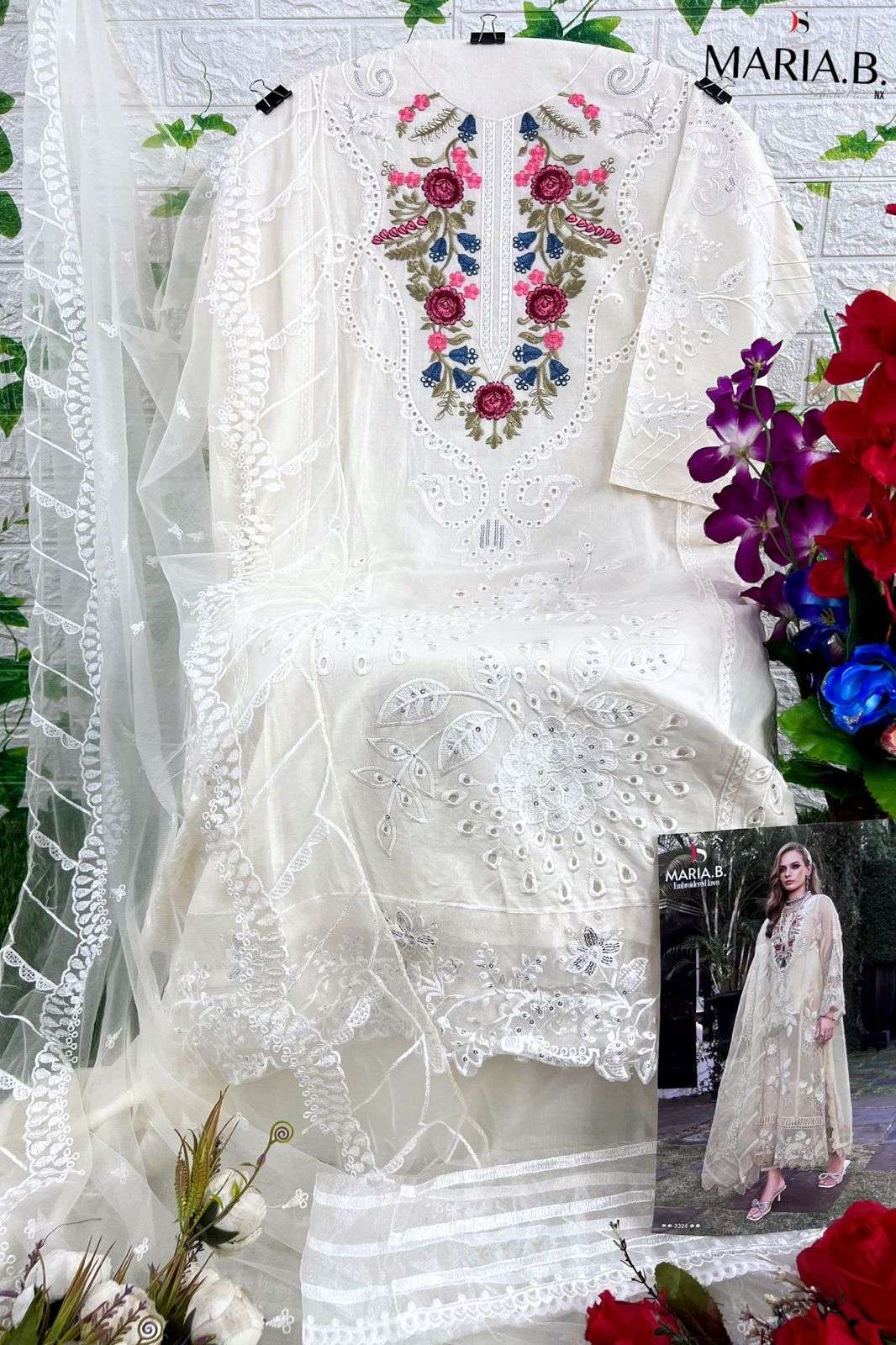 DEEPSY SUITS MARIA B EMBROIDERED LAWN 2023