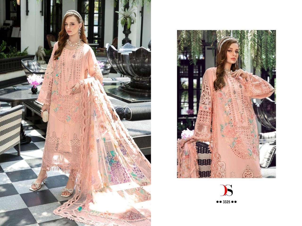 DEEPSY SUITS MARIA B EMBROIDERED LAWN 2023