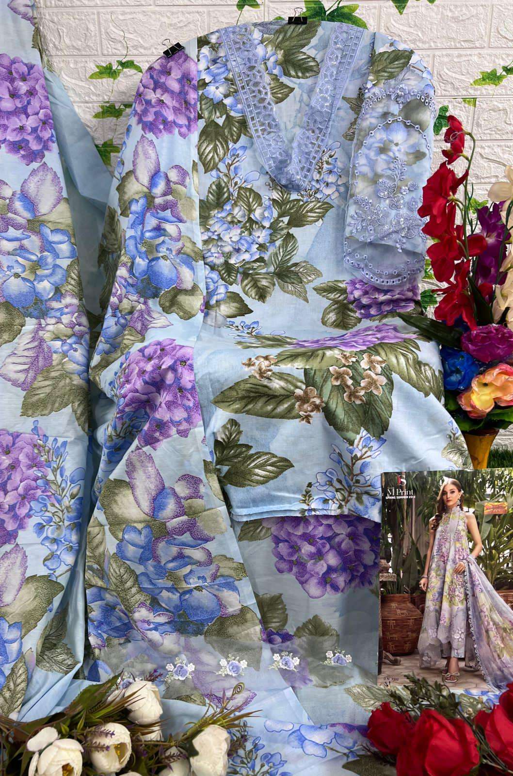 DEEPSY SUITS MARIA B M PRINTS SPRING SUMMER 23 VOL 3