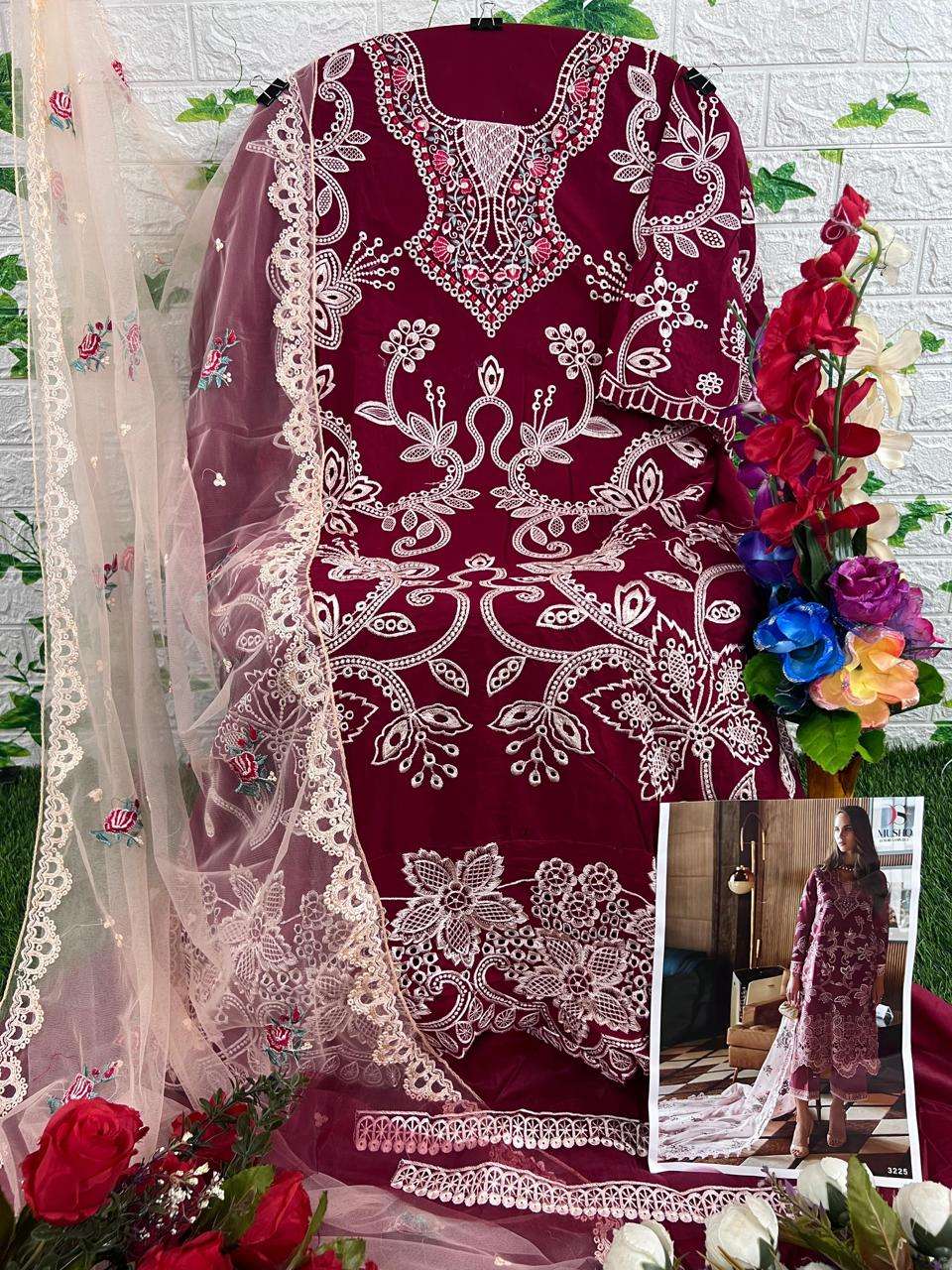 DEEPSY SUITS MUSHQ LUXURY LAWN 23 VOL 2