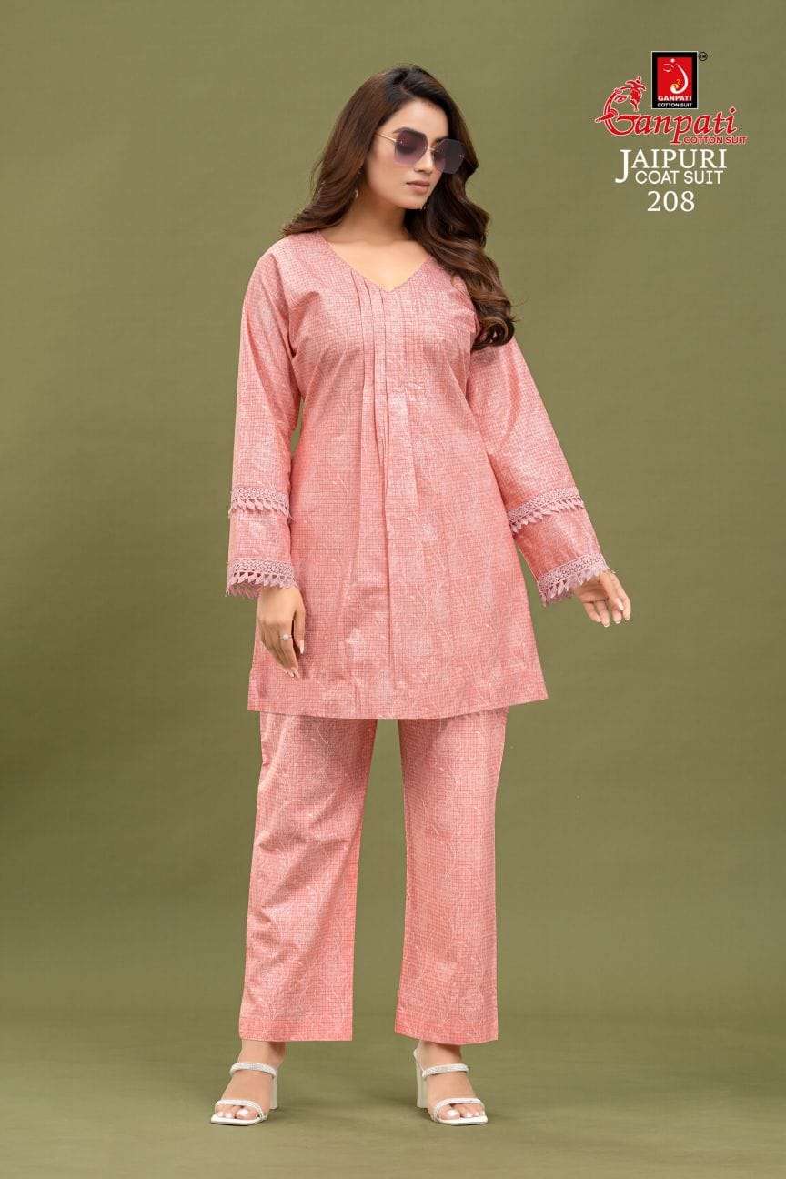 GANPATI JAIPURI COAT SUIT VOL 2 