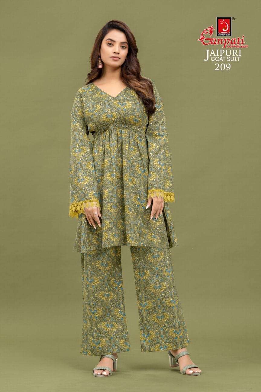 GANPATI JAIPURI COAT SUIT VOL 2 