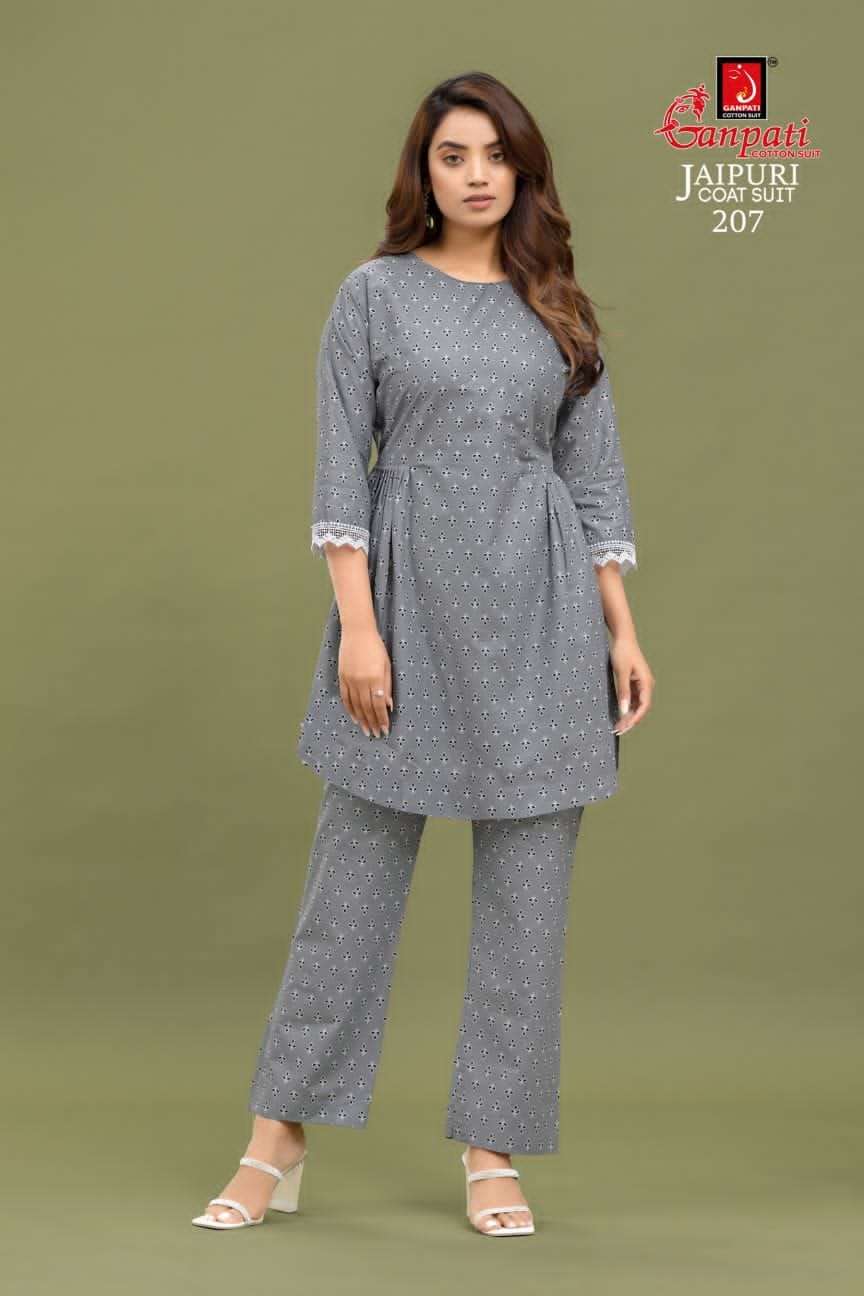 GANPATI JAIPURI COAT SUIT VOL 2 