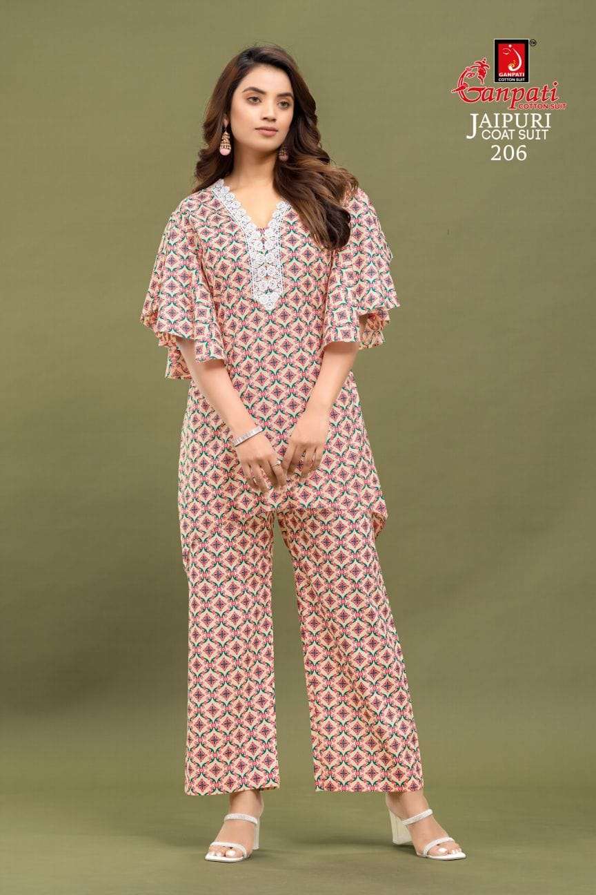 GANPATI JAIPURI COAT SUIT VOL 2 